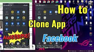 របៀប Clone App Facebook ជាមួយ App Cloner Arm