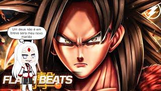Kaguya react rap do goku a vontade de um saiyajin(Flash beats)