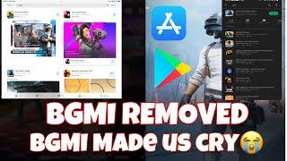 BGMI Removed from App store and Play store || Ban or not? || @BattlegroundsMobile_IN