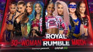 WR3D  WOMEN'S ROYAL RUMBLE MATCH 2022 ||