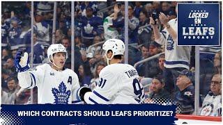 Ranking which Toronto Maple Leafs' contracts should be a priority for front office?