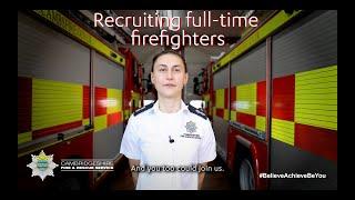 Ever thought about a career as a firefighter? 