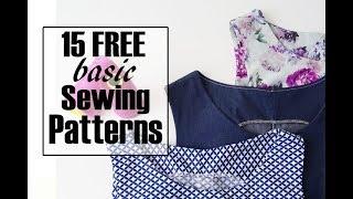 15 FREE basic sewing patterns for Capsule Wardrobe | Alisa Shay