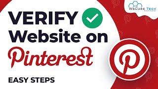 Pinterest Website Verification: How to Claim Website on Pinterest | Pinterest Tutorial 2021