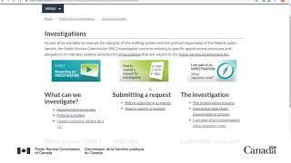 Navigating Open Data - Investigations by the Public Service Commission