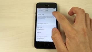 How to share the internet connection from Apple iPhone 5S