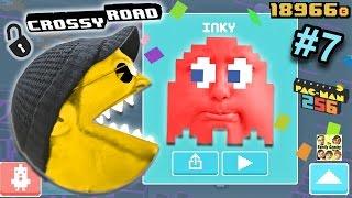 Let's Chomp on Crossy Road! PACMAN 256 Secret Characters Update (FGTEEV DUDDY & LEX Part 7 GAMEPLAY)