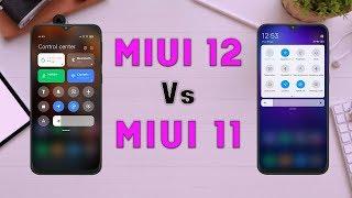 MIUI 12 vs MIUI 11 | Side by Side Comparison | Interface & Design Changes Comparison