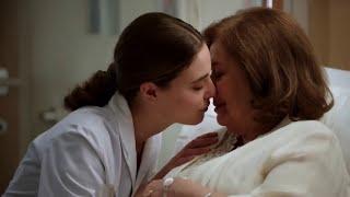 Older and Younger Nurse - Lesbian Kissing video #kissing