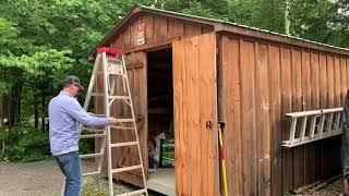 #49 Installation of a Sunforce Solar Shed Light