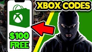 NEW METHOD for Free Xbox Gift Card Codes  How to get Free $100 Xbox Codes in 2024