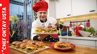 Evde HAMBURGER Nasıl Yapılır? | Oktay Usta