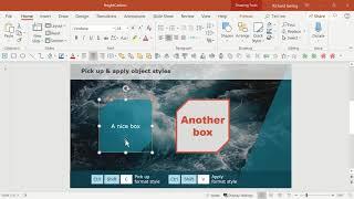 How to copy paste design formatting in PowerPoint