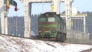 Тепловоз 2М62К-1163 следует резервом / Locomotive 2M62K-1163