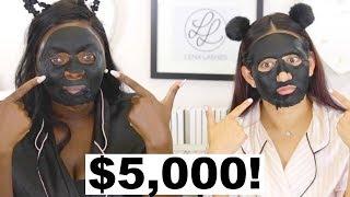 WORLDS MOST EXPENSIVE FACIAL MASK | BEAUTYYBIRD & MARLENE