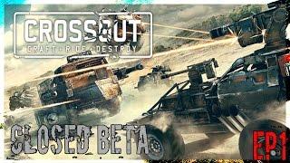 CROSSOUT - Craft Ride Destroy - Episode 1: Gameplay Start