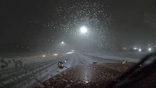 Memphis to Shelbyville TN. Snow sucks. Hazmat and tanker load in the ice!