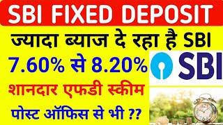 SBI Fixed Deposit Interest Rates | SBI Sarvottam scheme 2024