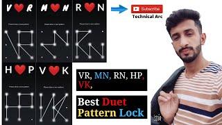 MN Pattern Lock - VK, RN, HP, VR Pattern Lock | Best Screen Lock | New Lock Screen Pattern Password