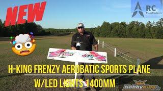 NEW!Maiden Flight H-King Frenzy Aerobatic Sports Plane w/LED Lights