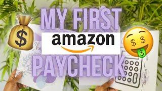 MY FIRST AMAZON PAYCHECK| HOW TO MAKE PASSIVE INCOME SELLING ON AMAZON ?