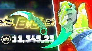 I Can't Believe We Pulled This KARAMBIT EMERALD?! - CSGOBIG