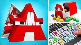 Let's Make Coolest Alphabet Lore Crafts  FUN 6 PAPER DIYs!