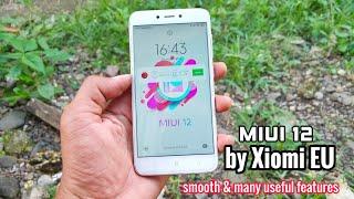 MIUI 12 Redmi 4X by Xiaomi EU SMooth dan Banyak Fitur Bermanfaat  - Review ROM