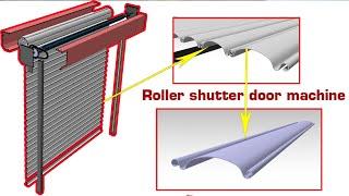 【Roll up door installation 】: Roller shutter machine | Rolling Shutter Door Machine