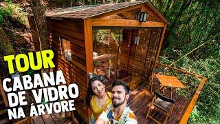 TOUR pela CASA na ÁRVORE no MEIO da MATA ATLÂNTICA   - #GabobViaja | EP.11