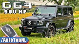 900HP Mercedes-AMG G63 | REVIEW on AUTOBAHN [NO SPEED LIMIT] by AutoTopNL