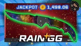 THE $1500 JACKPOT! (rain.gg) + NEW GIVEAWAYS!