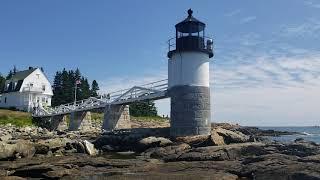 REAL Forrest Gump Lighthouse. Marshall Point Lighthouse in Port Clyde Maine. Explore Maine.