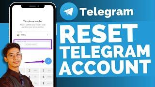 How To Reset Telegram Account !