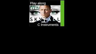 Adele - Skyfall (2012), C-Instruments Play along