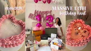 MASSIVE 13TH BIRTHDAY HAUL *4 months late*