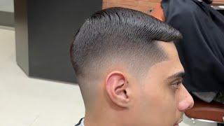 how to do a mid fade ( como fazer degradê passo a passo