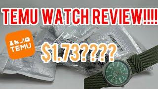 I bought cheap watches on Temu review