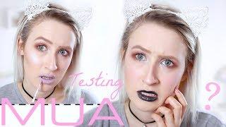 Testing MUA Makeup | Sophie Louise