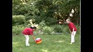 Learn social skills through Video Modeling - Let's Play Ball with friends