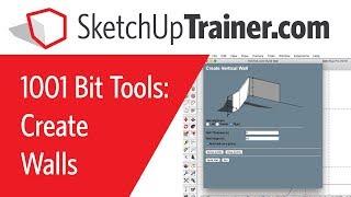 Mastering the 1001 Bit Tools Wall Tool in SketchUp: Complete Tutorial