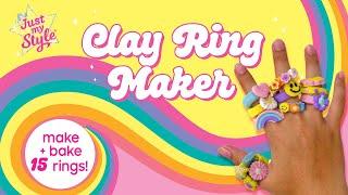 How To Use The Just My Style Chunky Rings Clay Maker