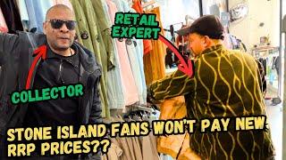 OLD SKOOL HEADS TALK STONE ISLAND PRICES, UK 90s FASHION | Street Tours PT.2