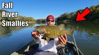 Fall Bass Fishing for Hungry Smallmouth Bass!