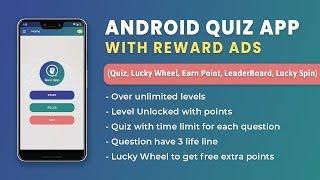 Android Quiz App with Reward Ads Source Code with Purchased Code