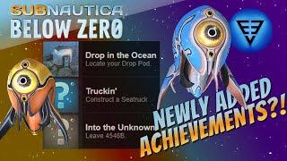 New Achievements  Subnautica Below Zero