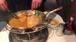 Crêpes Suzette flambées au Grand Marnier - Dessirier