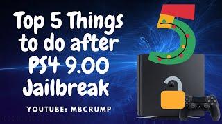 The Top 5 things you SHOULD do after Jailbreaking your PS4 9.00 | Must have apps and more!