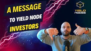 Why I Quit YIELD NODES