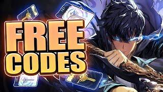 3 NEW CODES FOR FREE ESSENCE & TICKETS! (Solo Leveling:ARISE)
